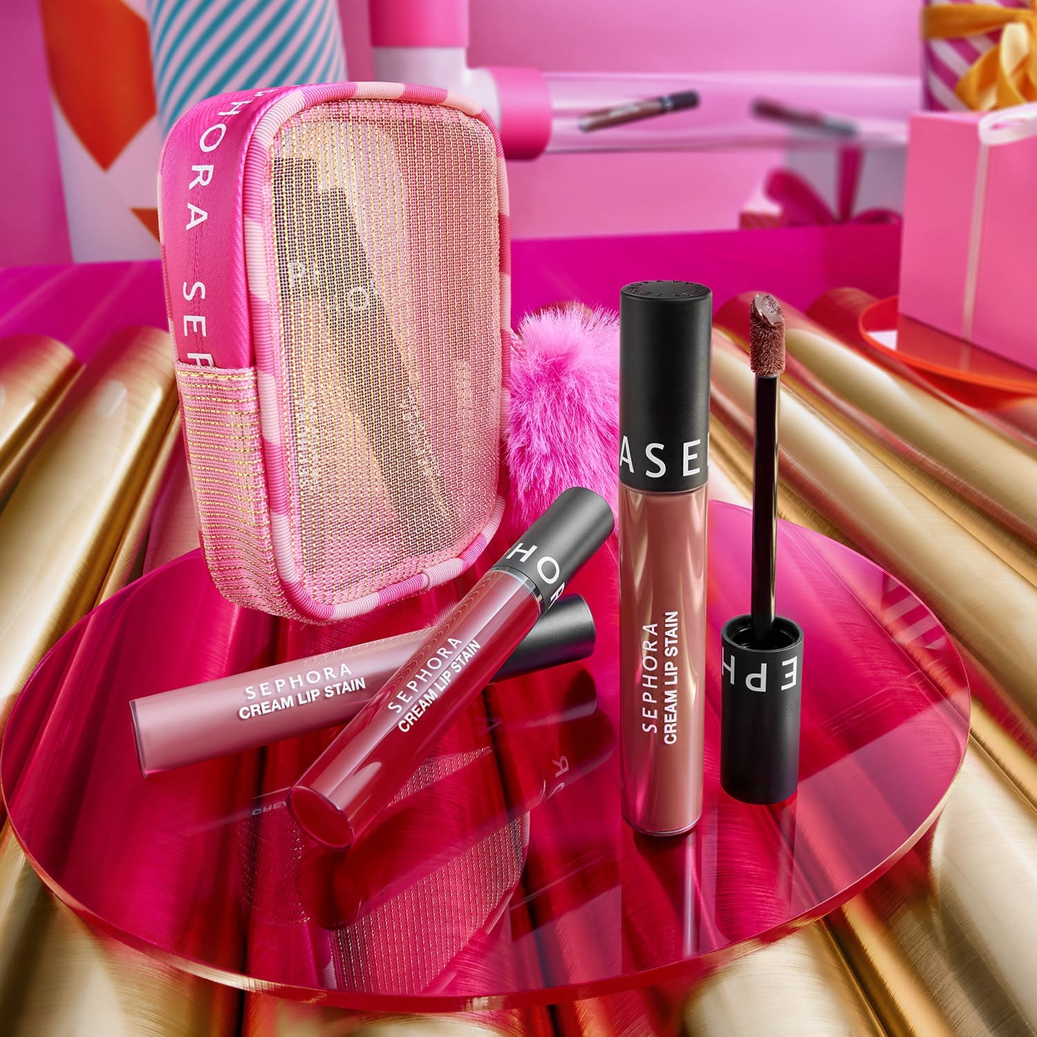 5 CREAM LIP STAIN SET (SET DE LABIALES LÍQUIDOS)